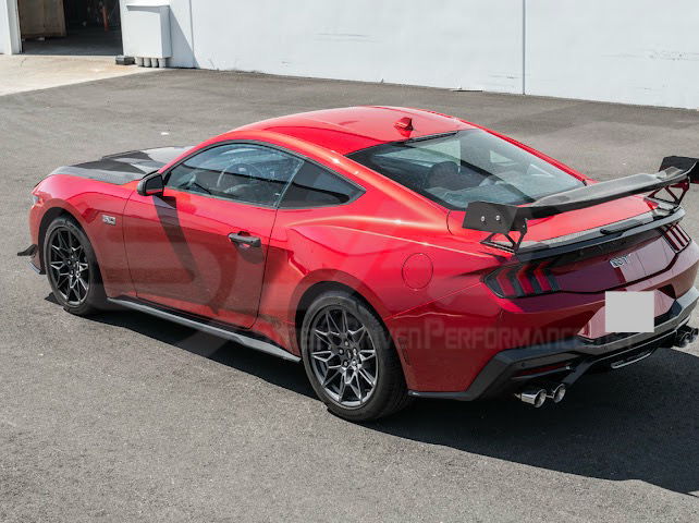 2024-UP FORD MUSTANG S650 COUPE | APR STYLE CARBON FIBER REAR HIGH WING SPOILER
